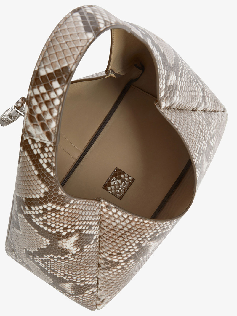 MEDIUM G-HOBO BAG IN PYTHON 6