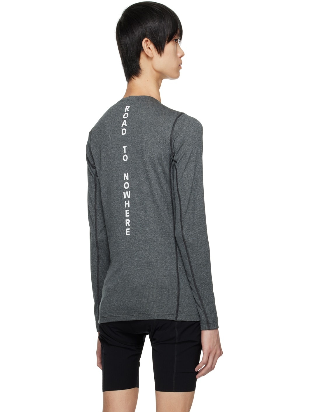 Gray Base Layer Long Sleeve T-Shirt - 3