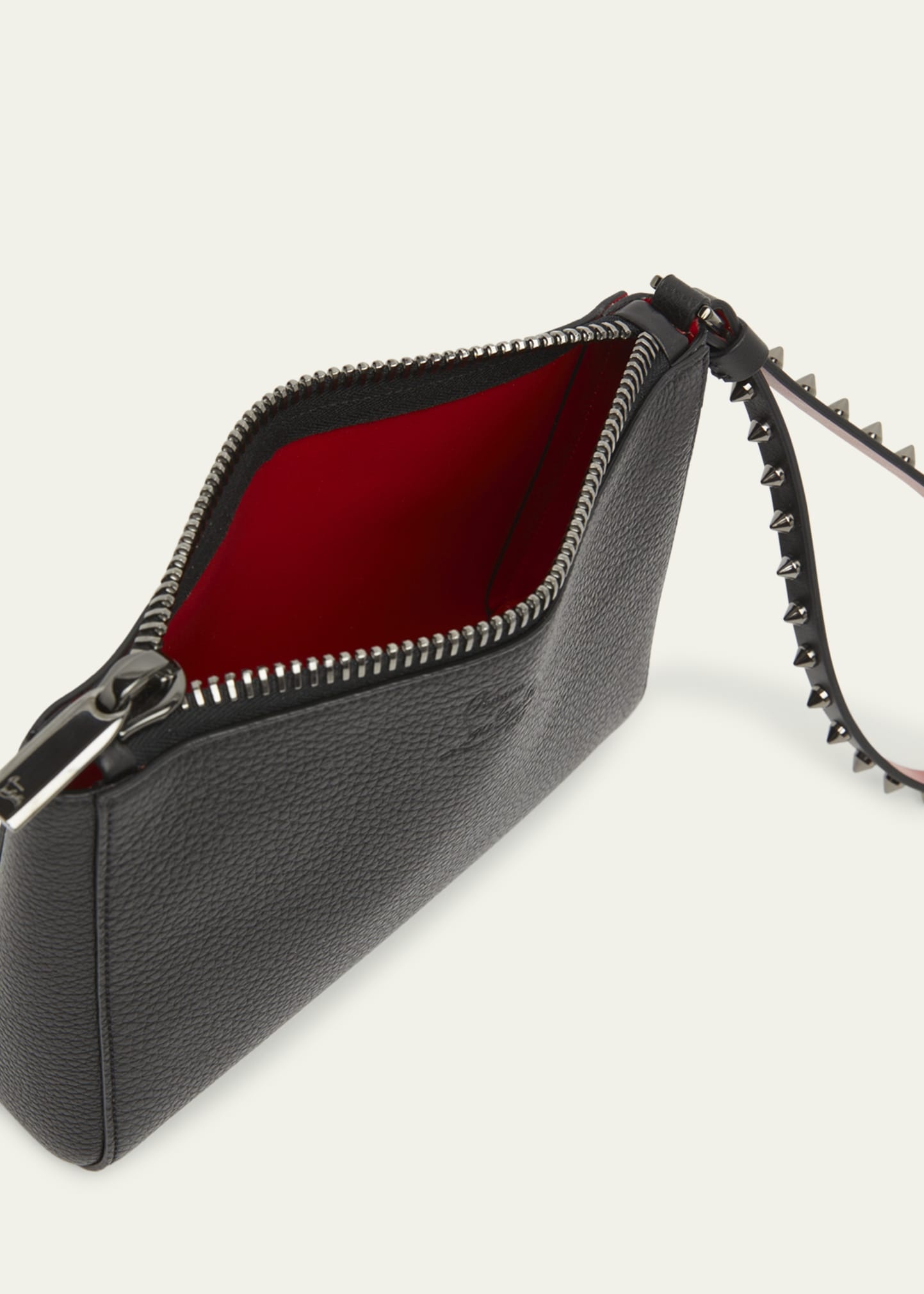 Cabata Mini Pouch Wristlet in Leather - 3