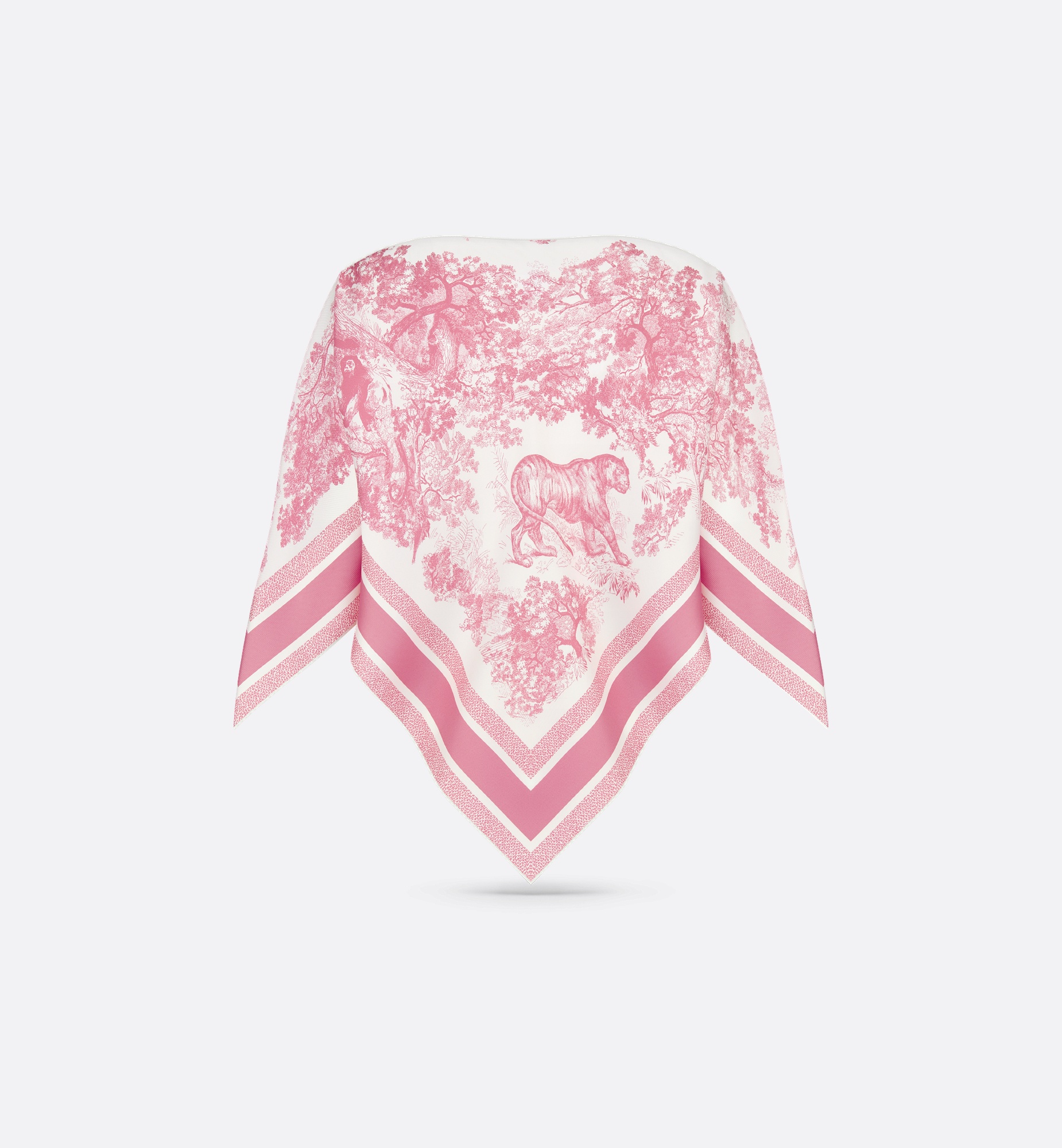 Dioriviera Toile de Jouy Sauvage Dior Silk Top - 4