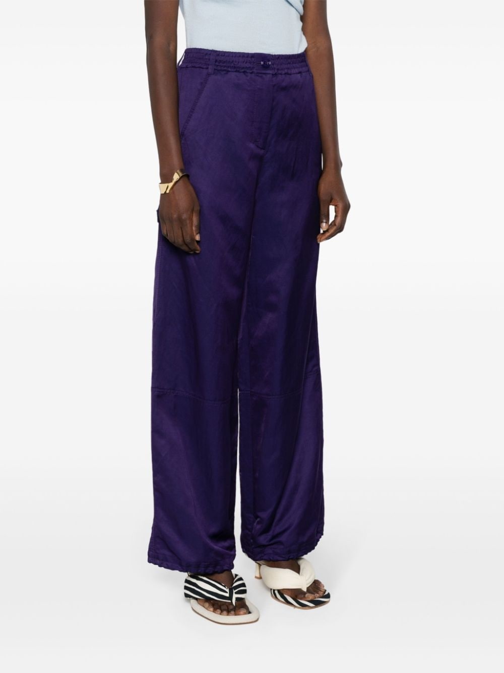 Slouchy Coolness straight-leg trousers - 3