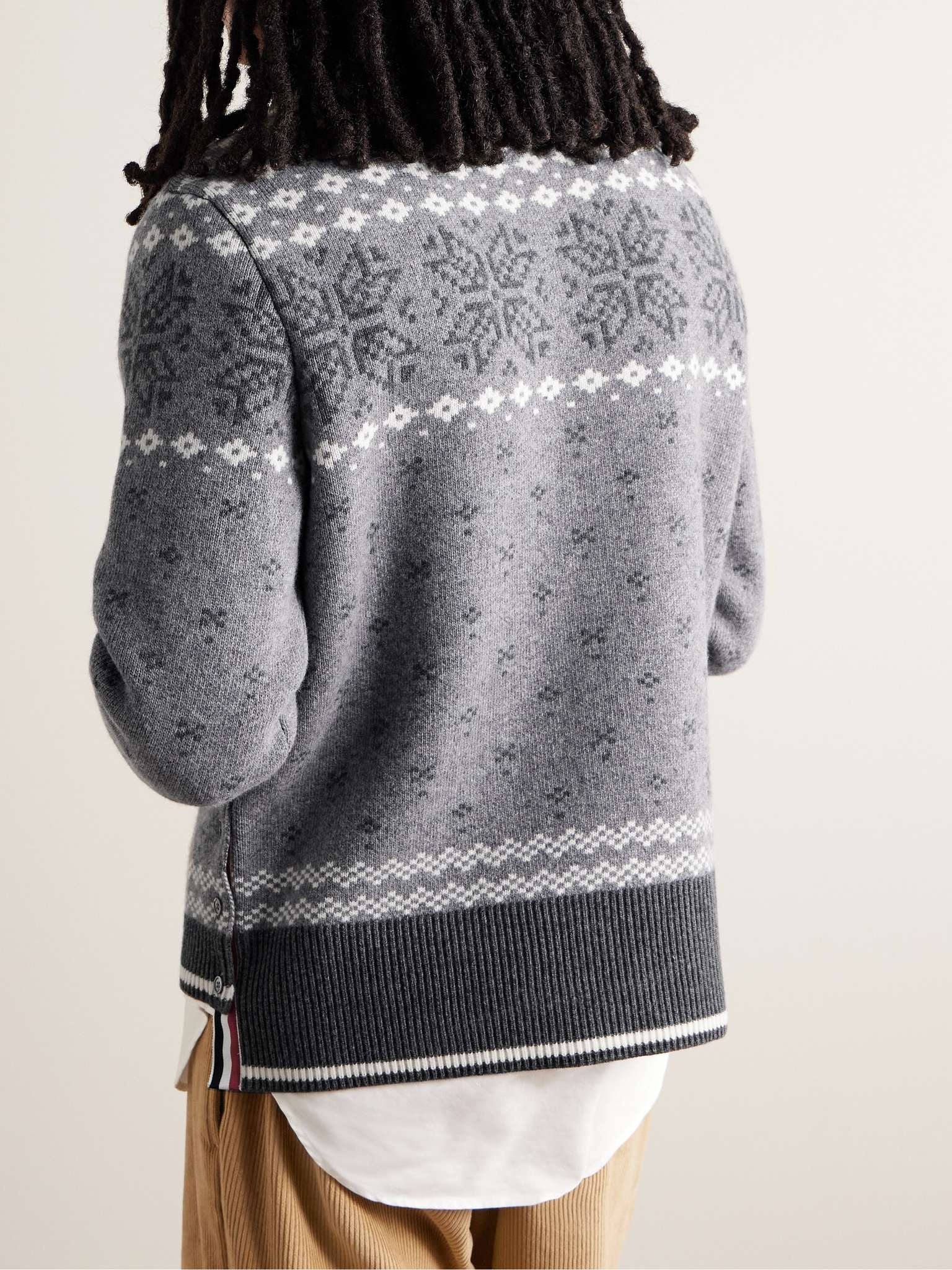Fair Isle Virgin Wool-Jacquard Sweater - 3
