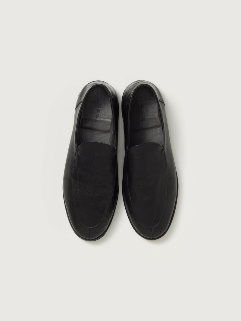 AURALEE SOFT LEATHER LOAFERS outlook
