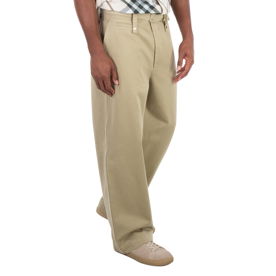 Burberry Cotton Satin Tailored Trousers - 6