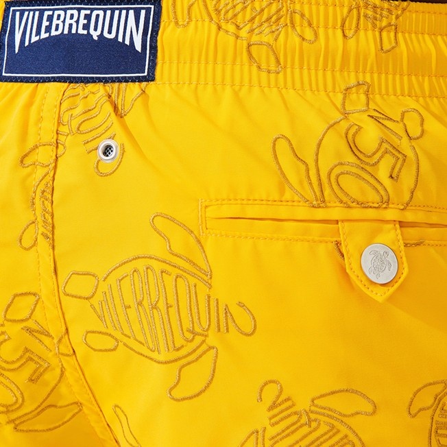 Men Swim Trunks Embroidered Vilebrequin Turtles 50 - Limited Edition - 6