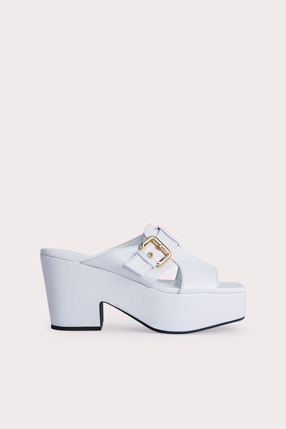 Lenka White Gloss Leather - 1