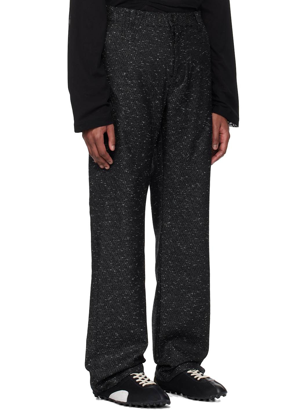 Black Zafar Cargo Pants - 2