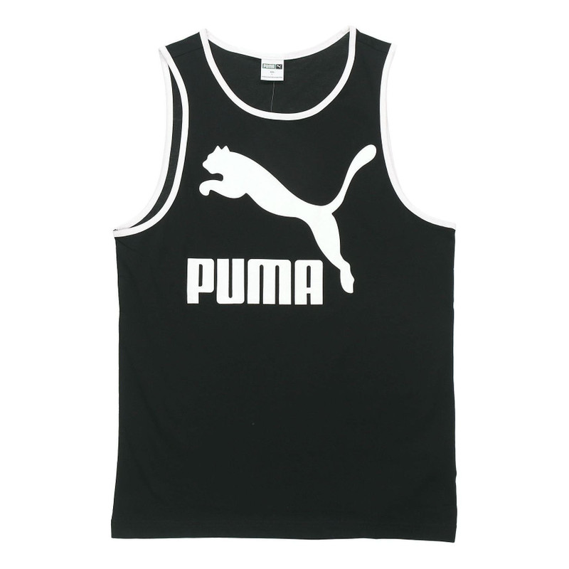 PUMA Classics Logo Tank 'Black White' 597456-01 - 1