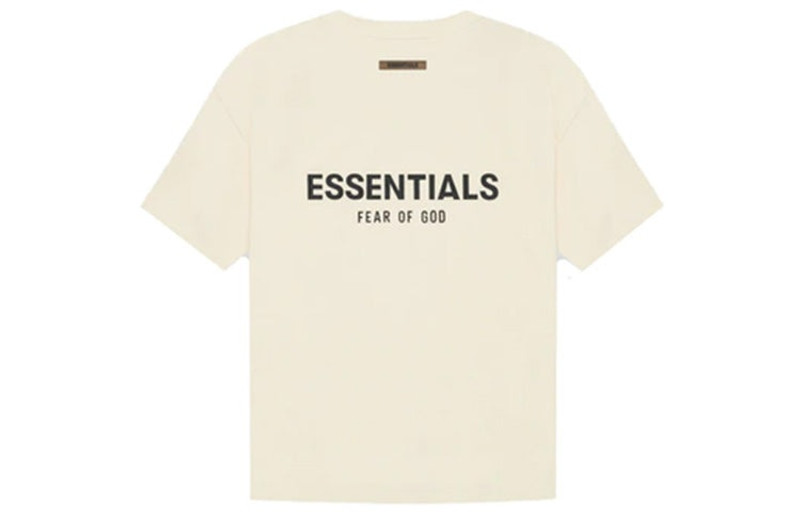 ESSENTIALS Fear of God Essentials SS21 Short Sleeve Tee Buttercream FOG-SS21-557 outlook
