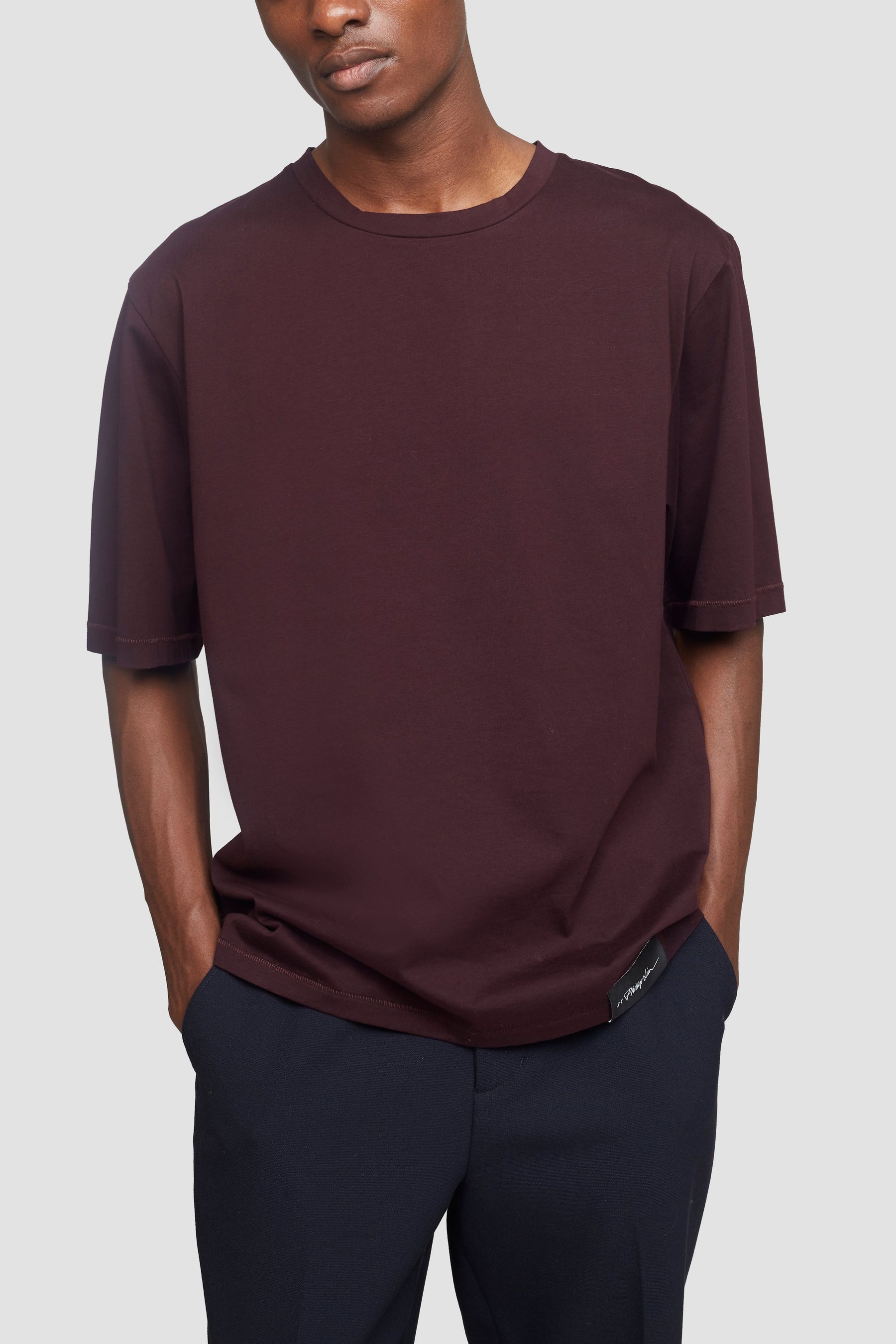 Oversized Boxy Crewneck Tee - 6