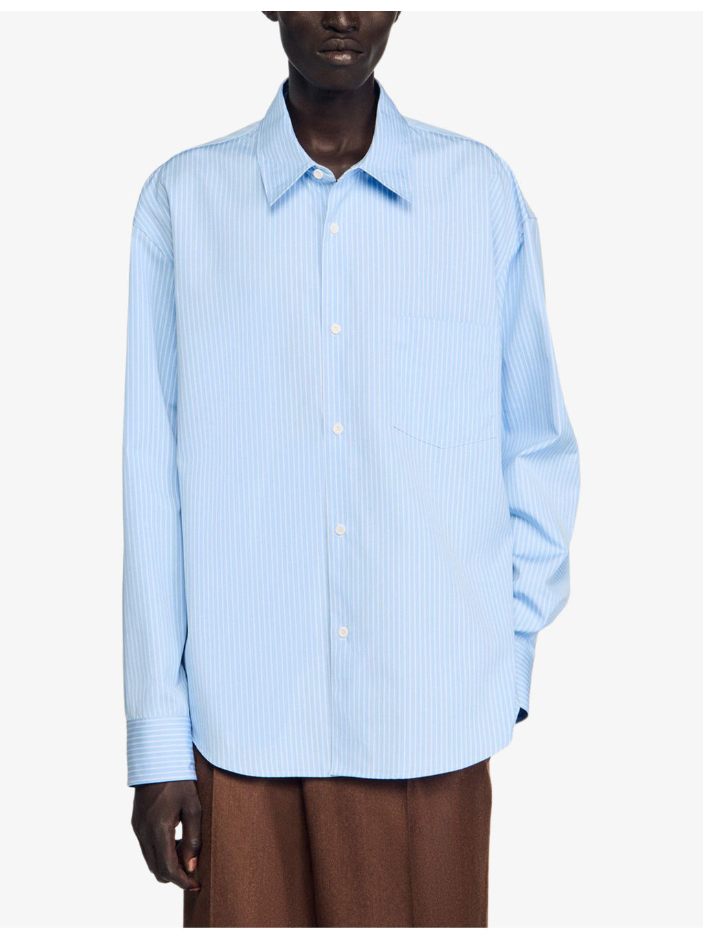 Striped Relaxed-Fit Cotton Shirt - 3