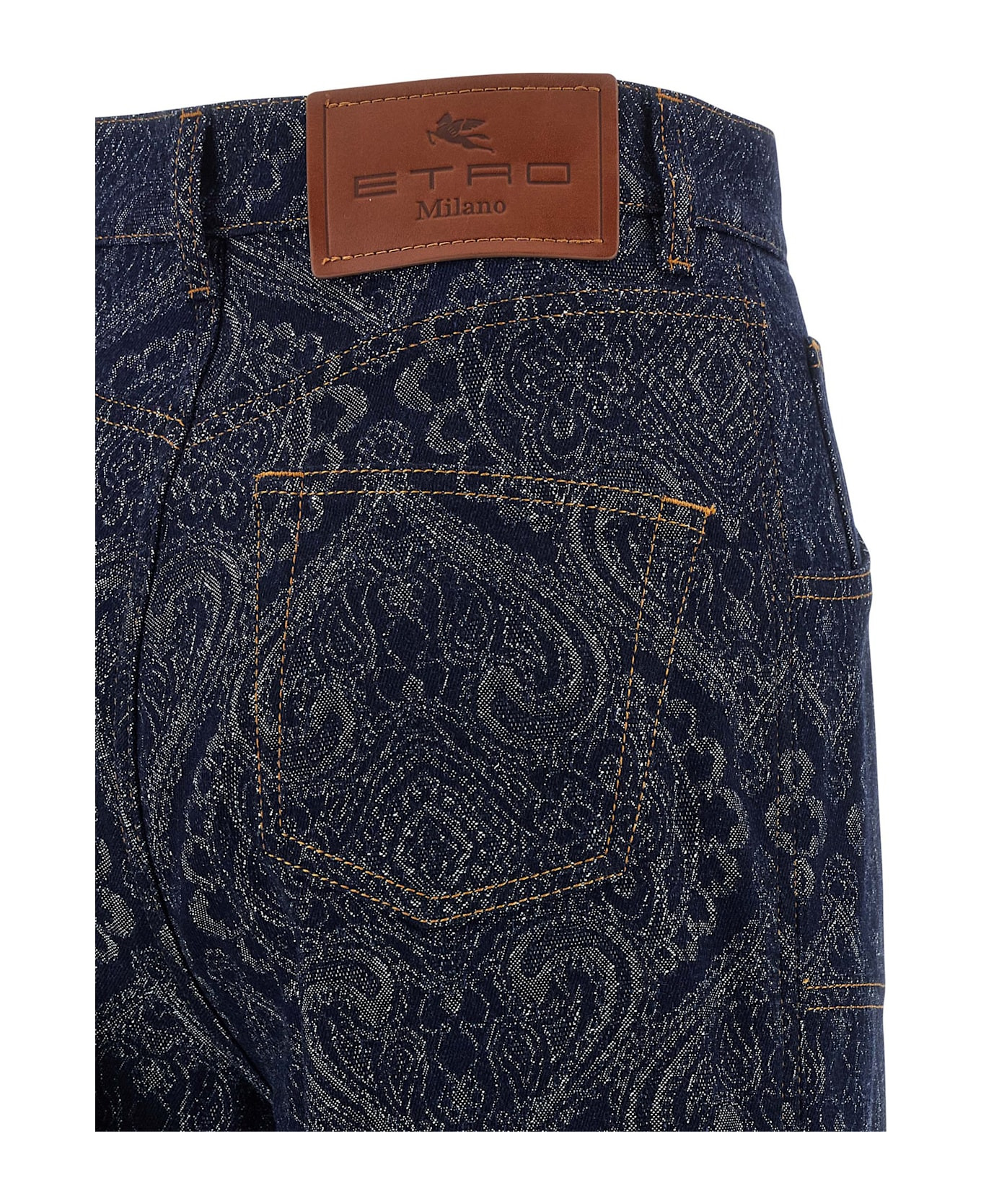 Jacquard Jeans - 4