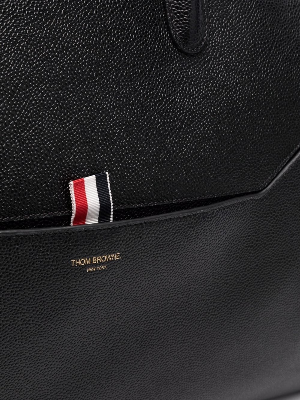 RWB stripe leather holdall - 4
