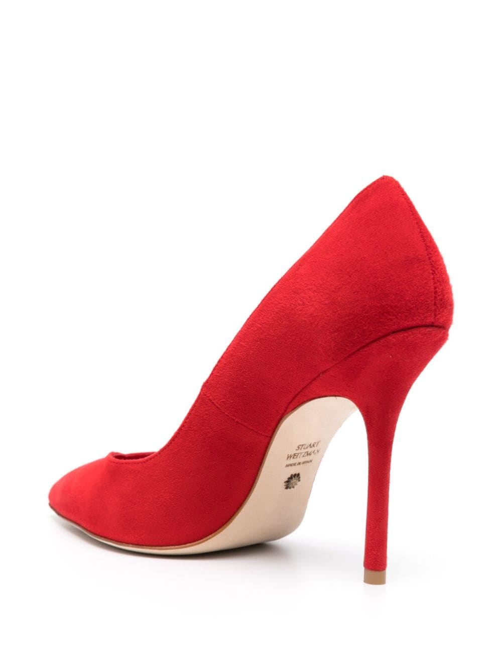 Eva 100mm suede pumps - 3