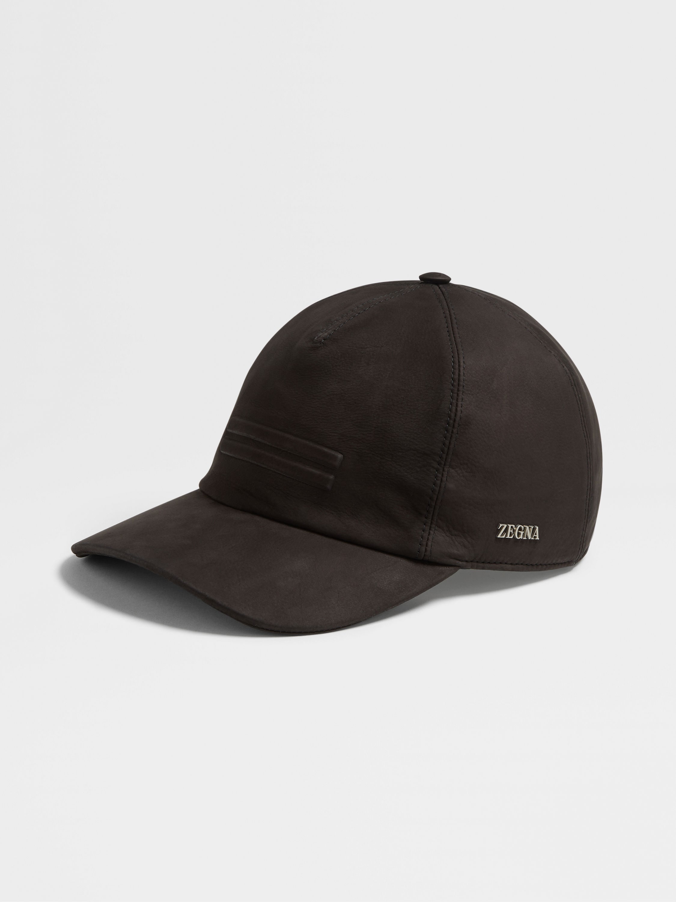 DARK BROWN SECONDSKIN BASEBALL CAP - 1