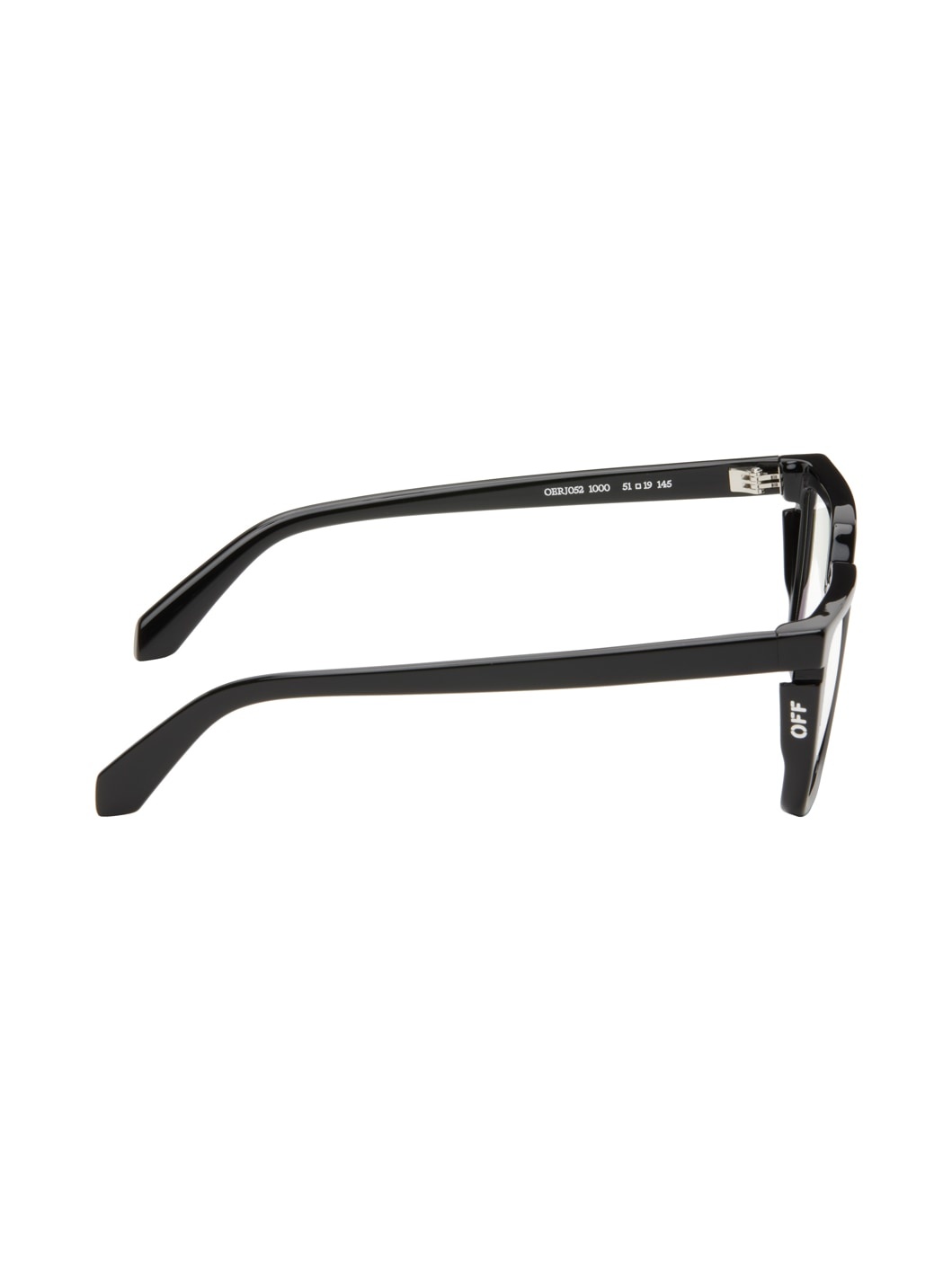Black Optical Style 52 Glasses - 2