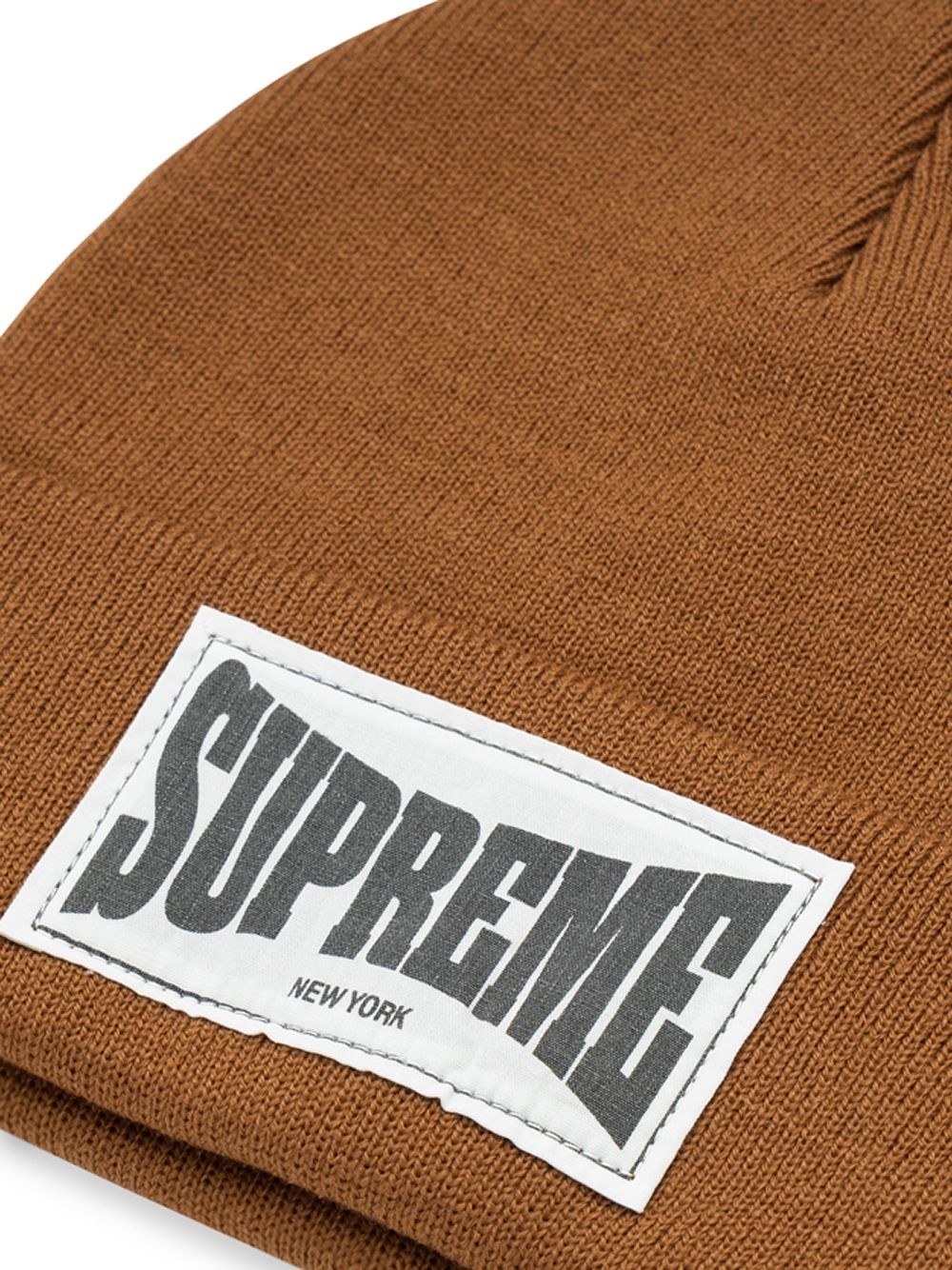 Woven Label beanie - 2