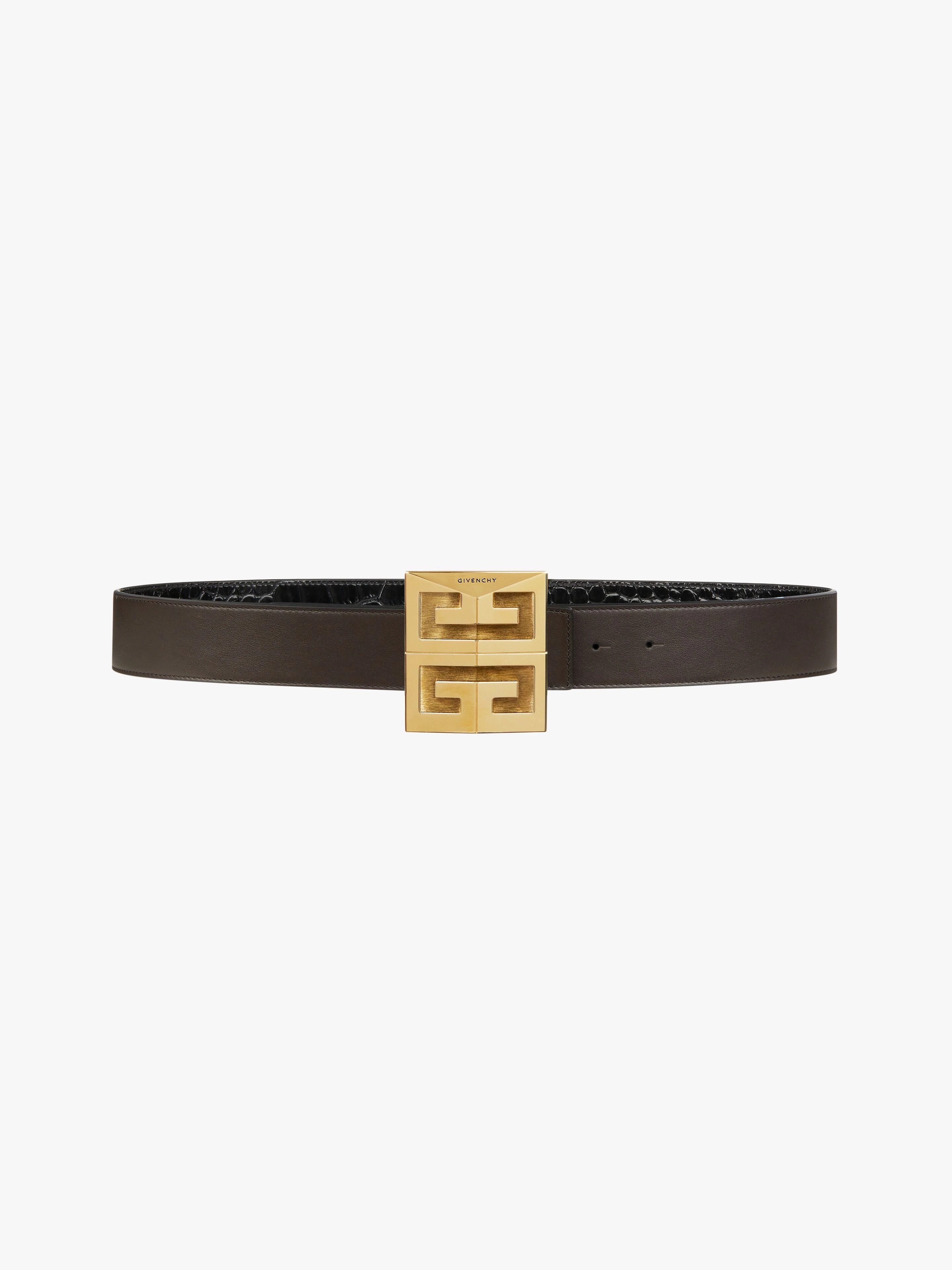 4G REVERSIBLE BELT IN LEATHER - 3