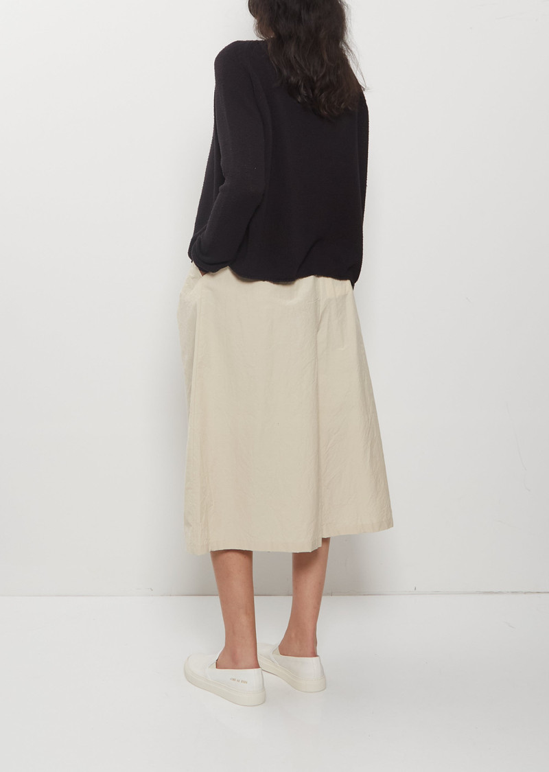 apuntob Wild Silk Boatneck Sweater — Black outlook