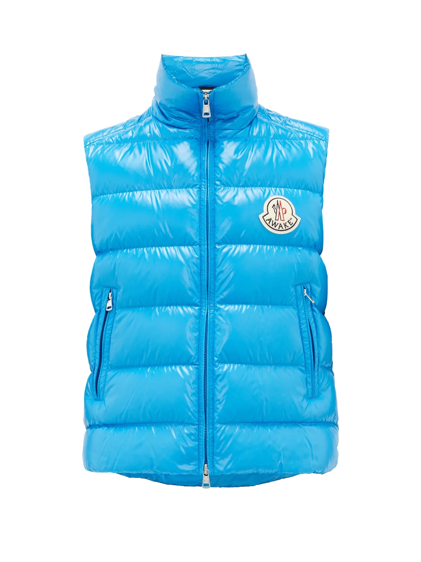 X Awake NY logo-patch technical gilet - 1