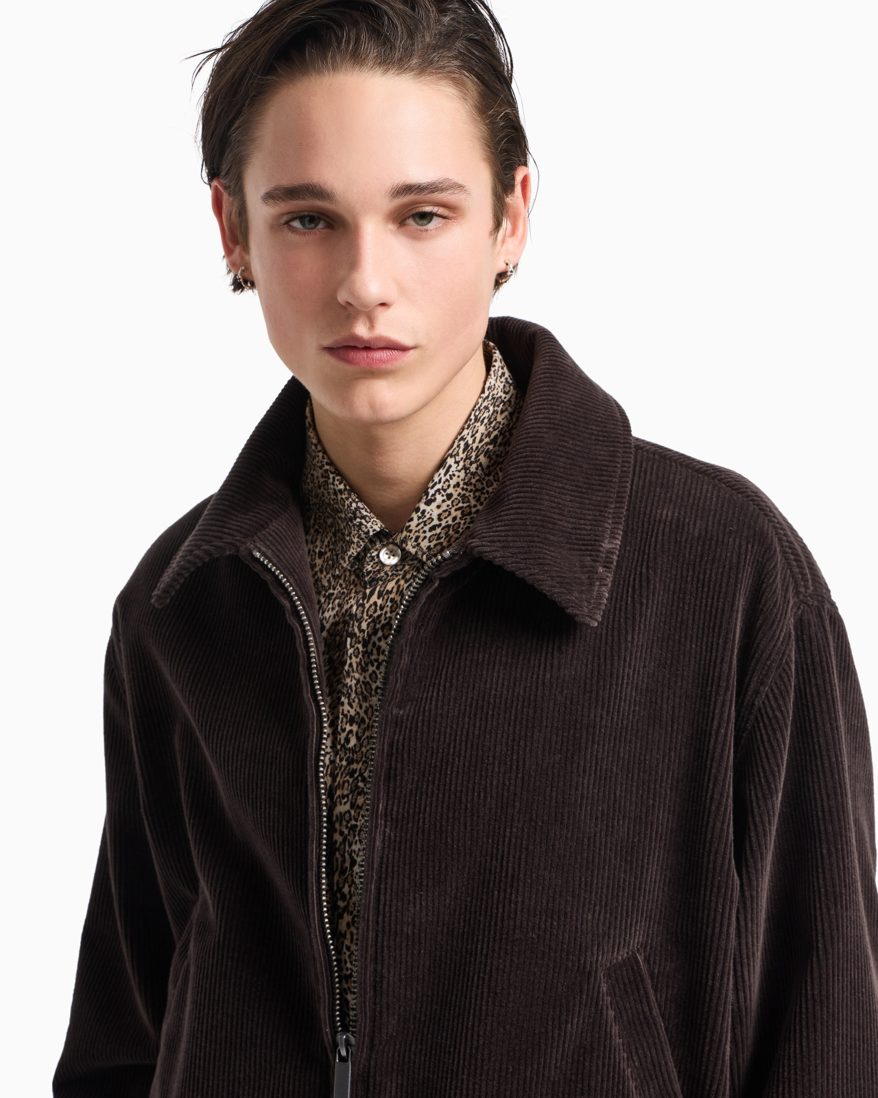 CORDUROY ZIP-UP BLOUSON - 5