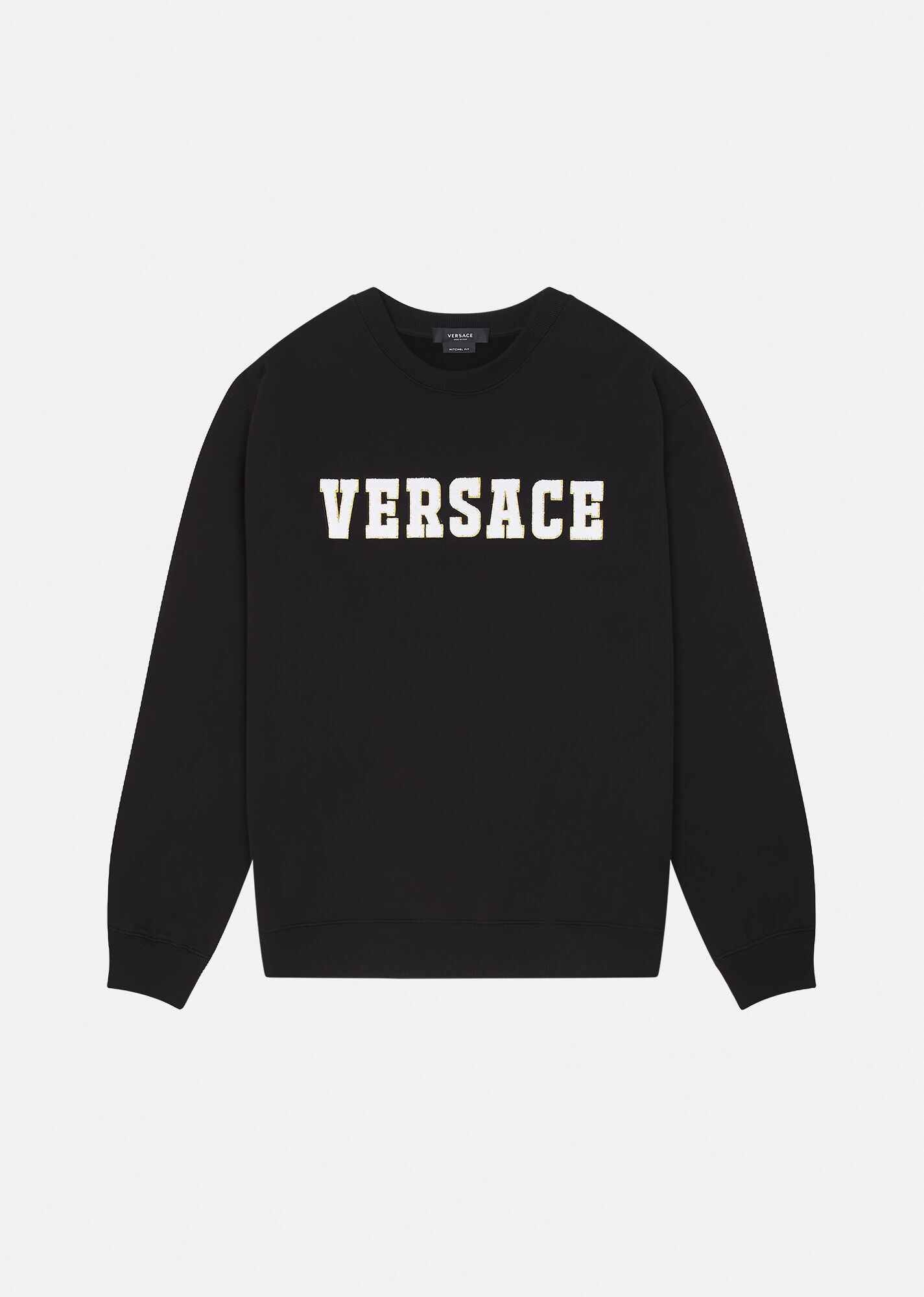 Logo Shearling Sweater - 1