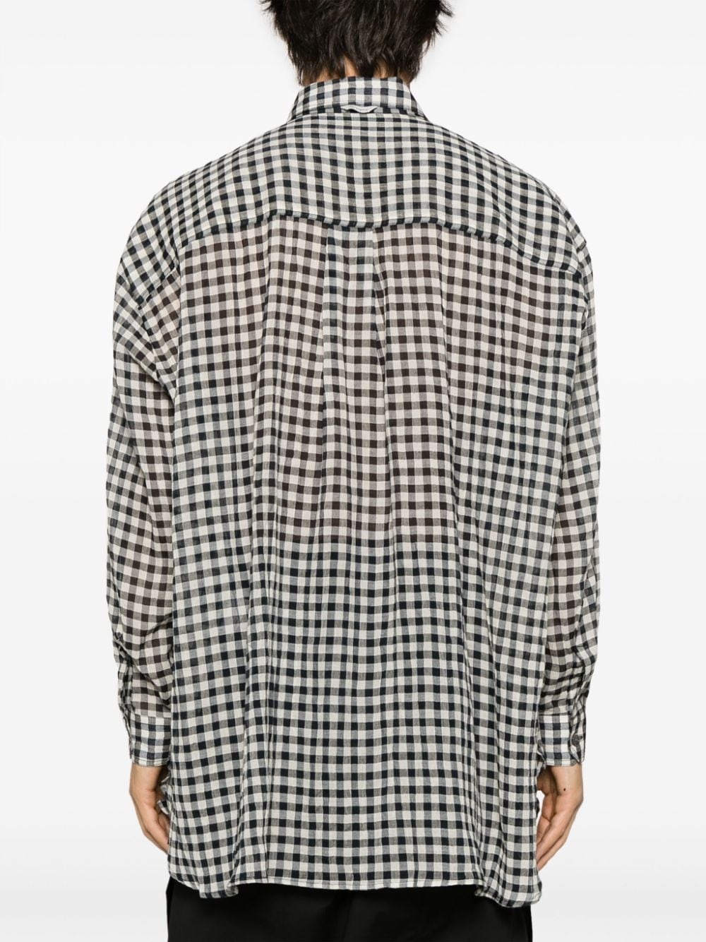 Darling checkerboard-print shirt - 4