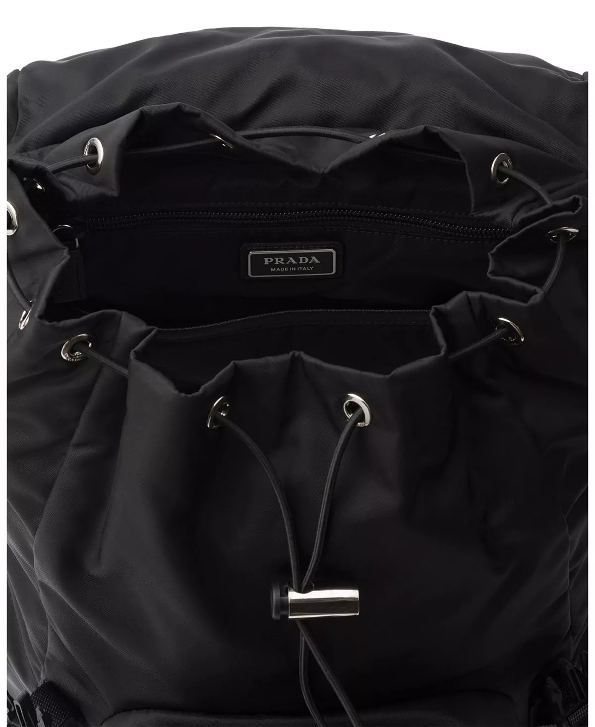 Re-Nylon and Saffiano Leather Backpack - 2