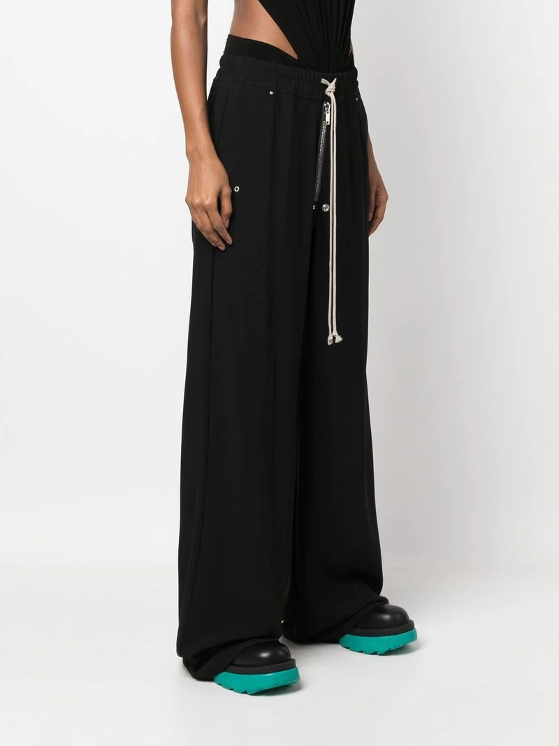 drawstring wide-leg trousers 3