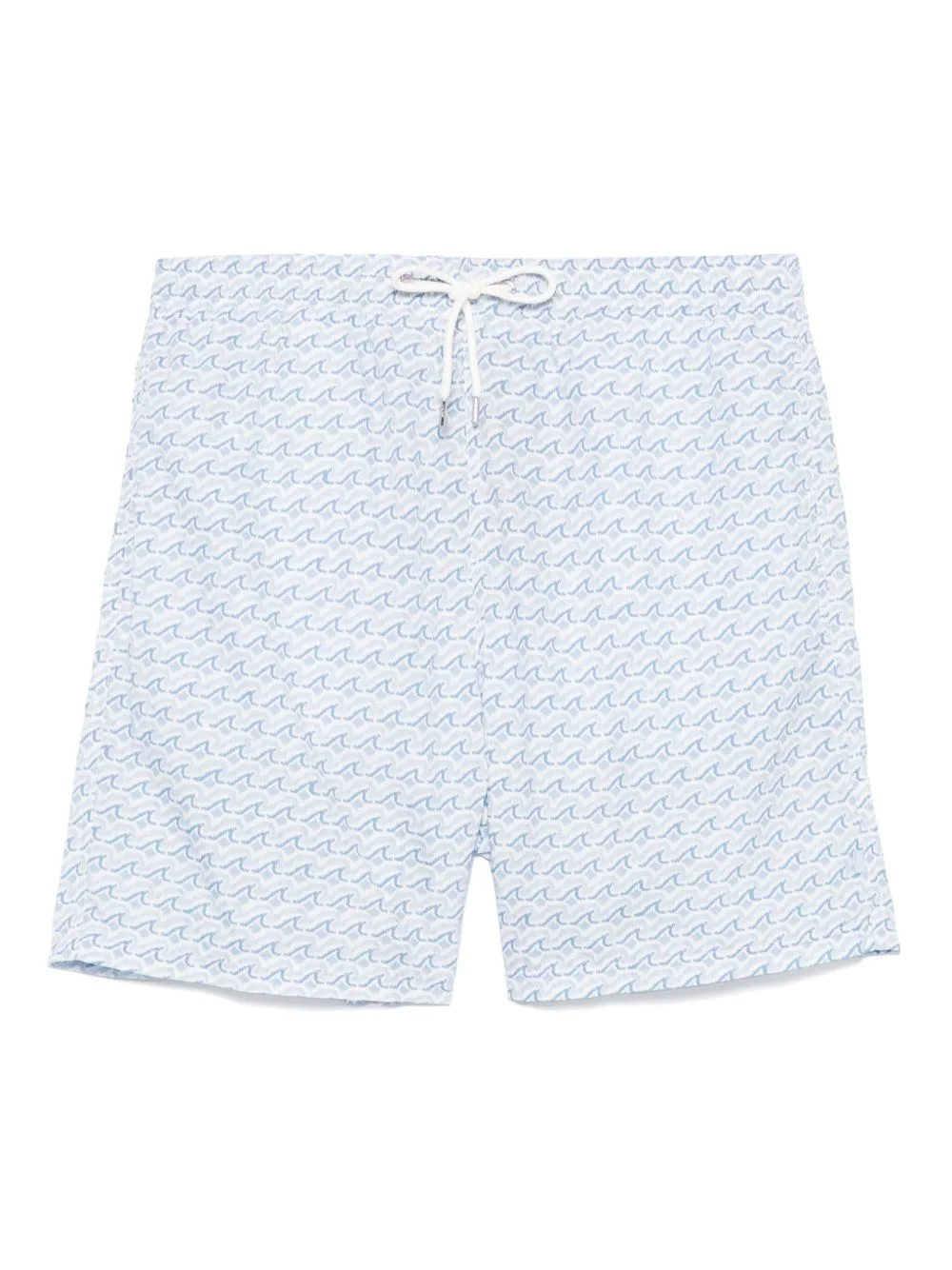 graphic-print swim shorts - 1