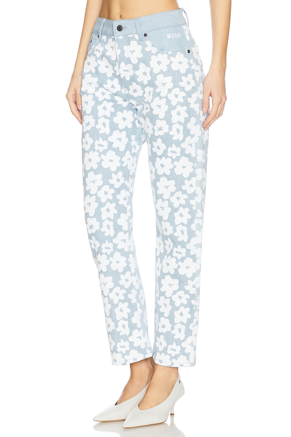 Flower Print Wide Leg - 3