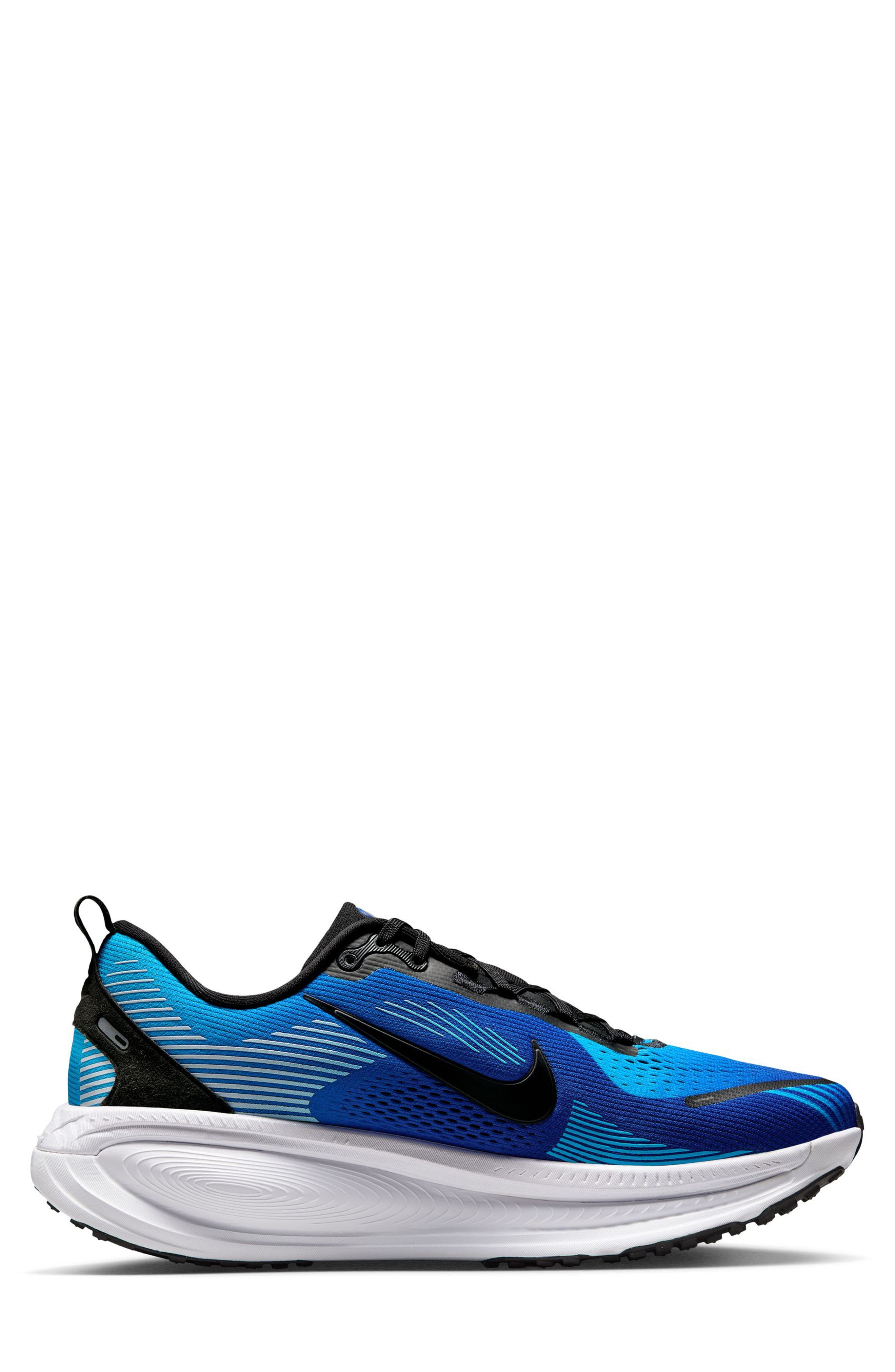 Nike Vomero 18 Running Shoe in White/Deep Night at Nordstrom - 6