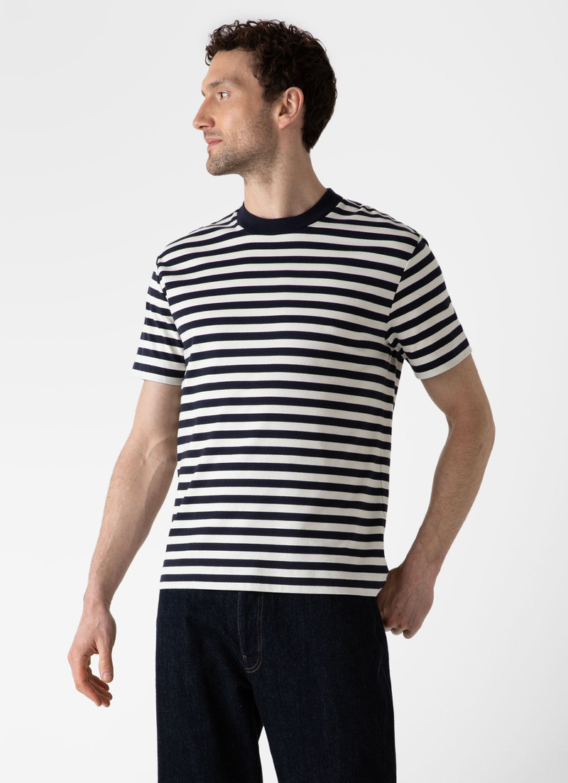 Sunspel Brushed Cotton T‑shirt outlook