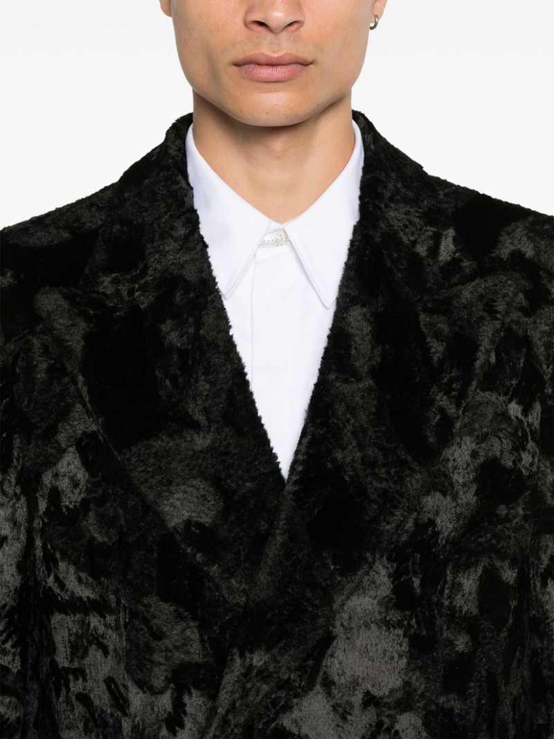 patterned-jacquard coat 5