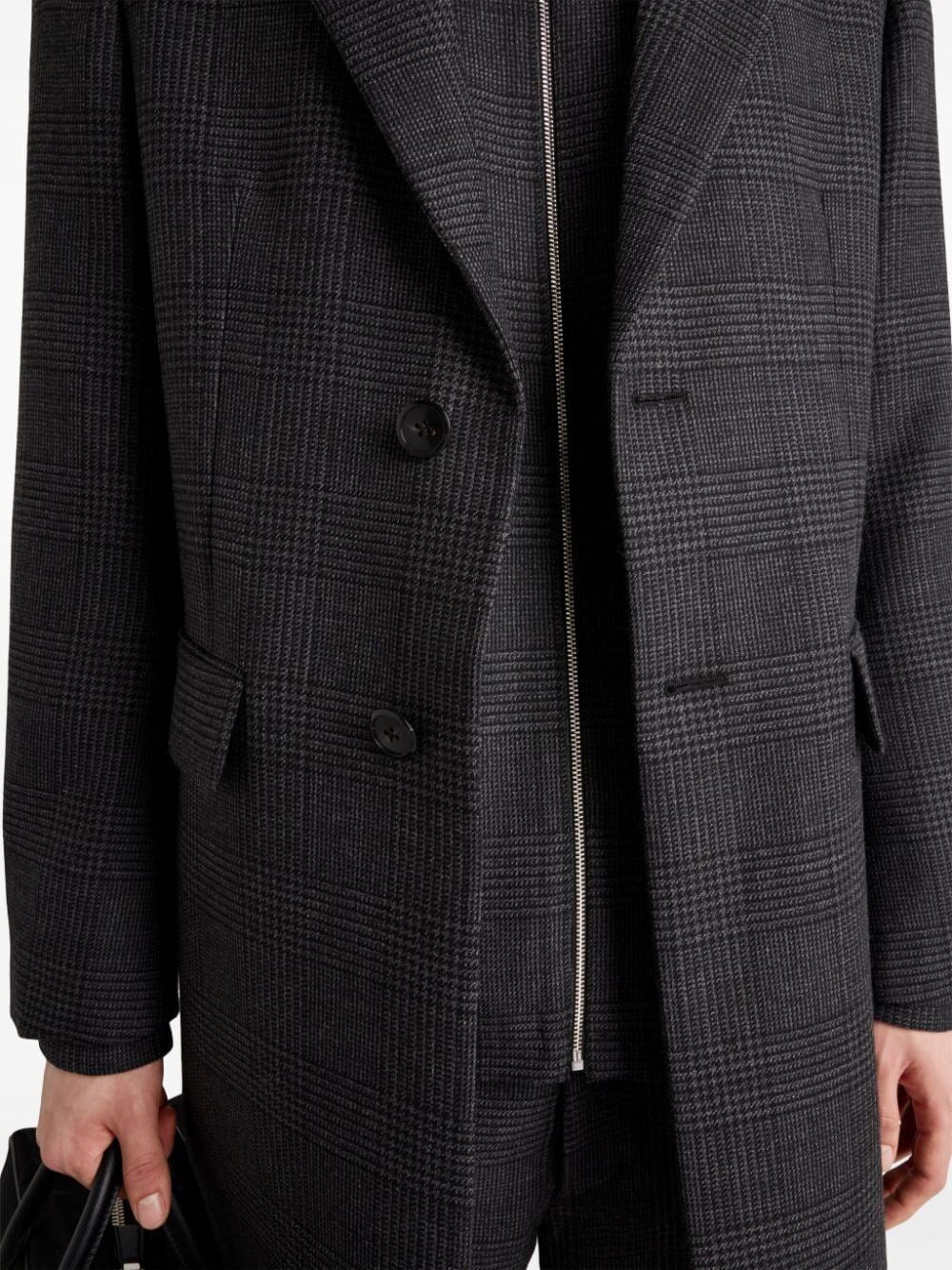 Prada Men `Galles` Printed Coat - 4