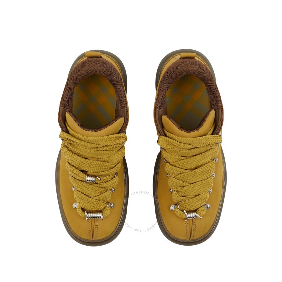 Burberry Manilla Nubuck Lace-Up Trek Boots - 3