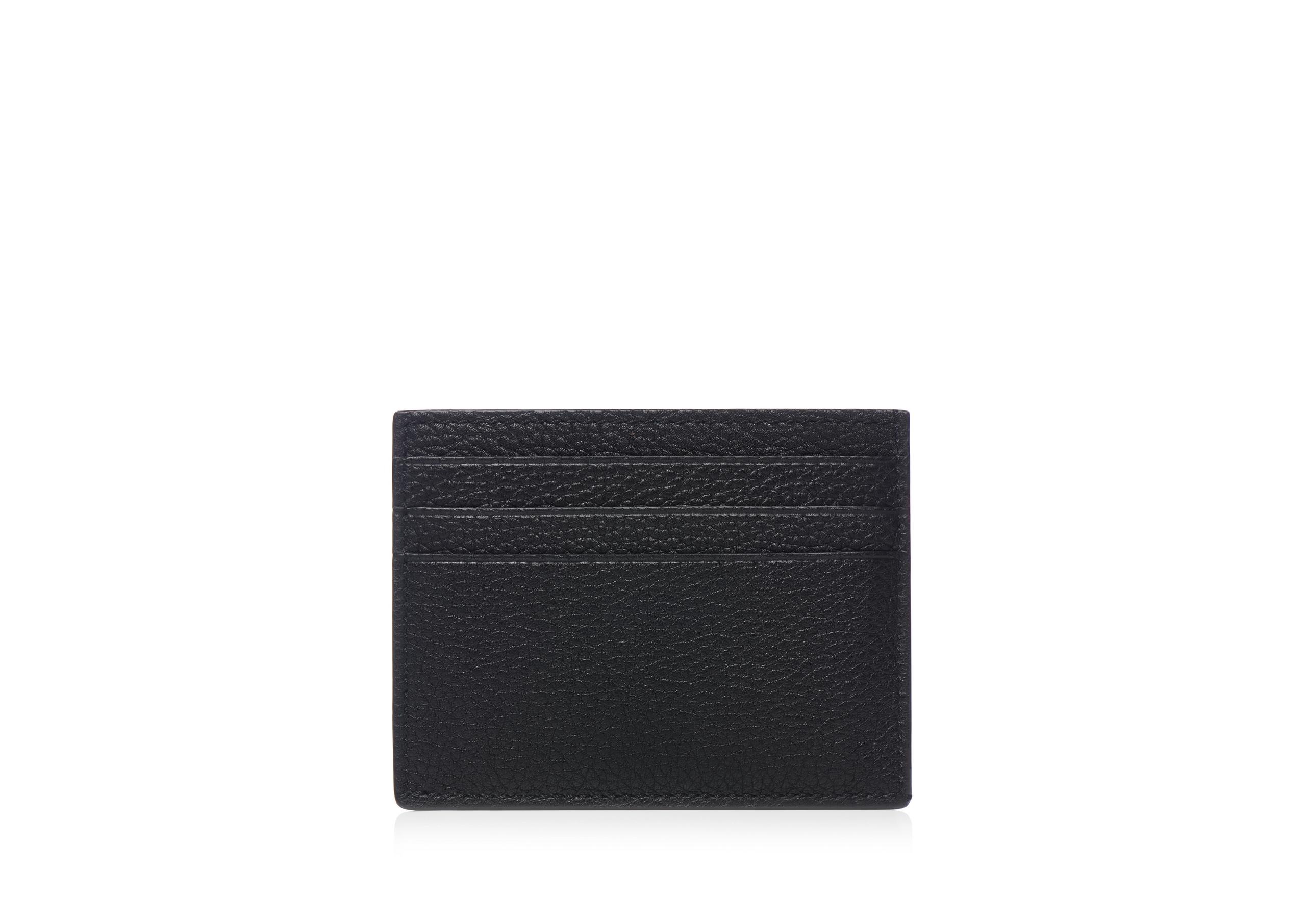 GRAIN LEATHER CARDHOLDER - 2
