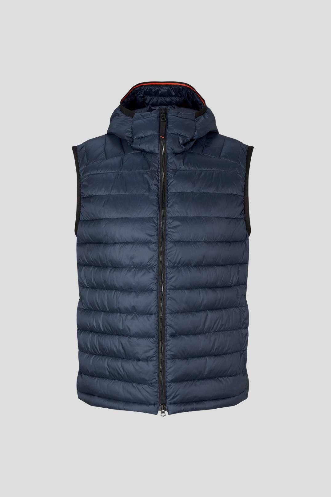 CASAN QUILTED VEST IN BLUE - 1