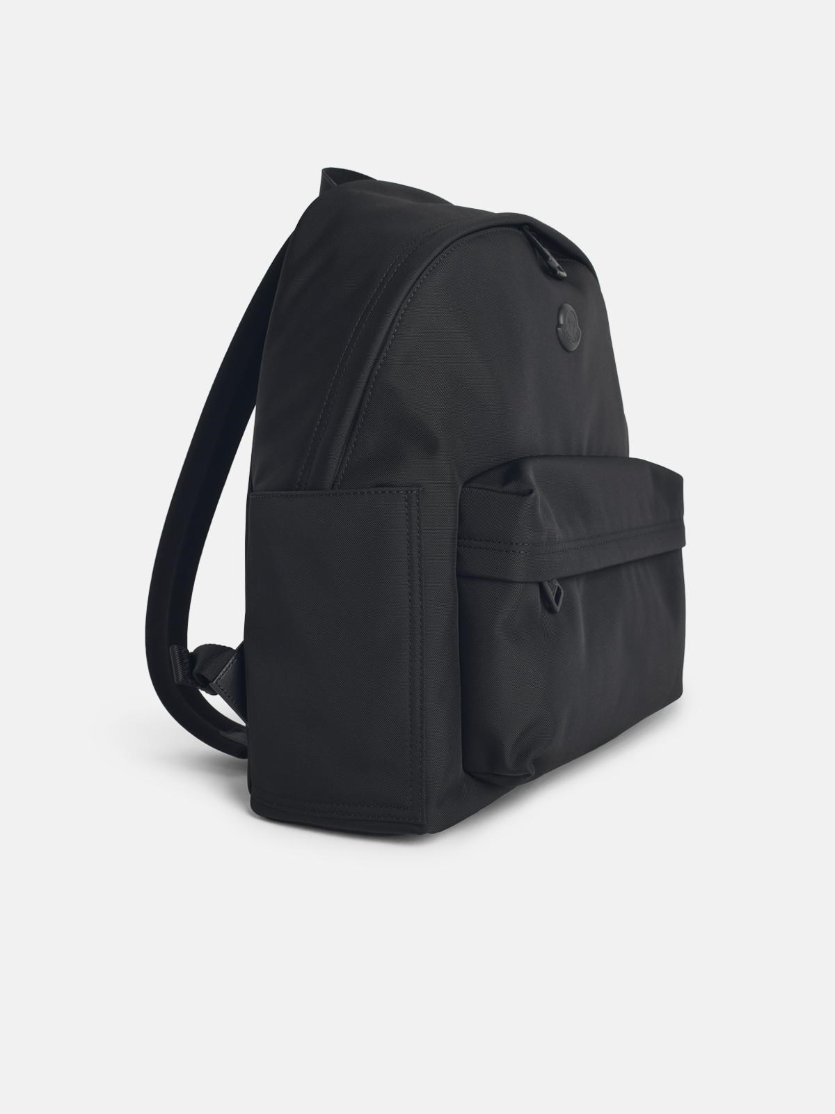 'NEW PIERRICK' BLACK NYLON BACKPACK - 2