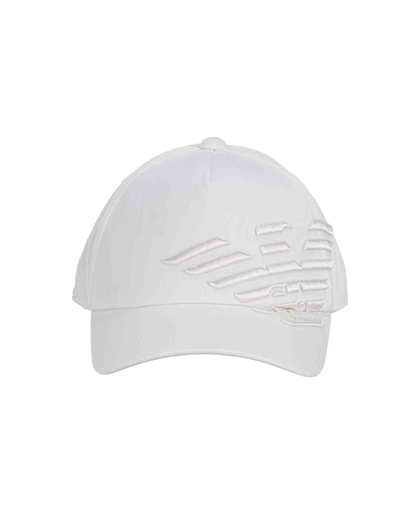 Emporio Armani Hats White - 1