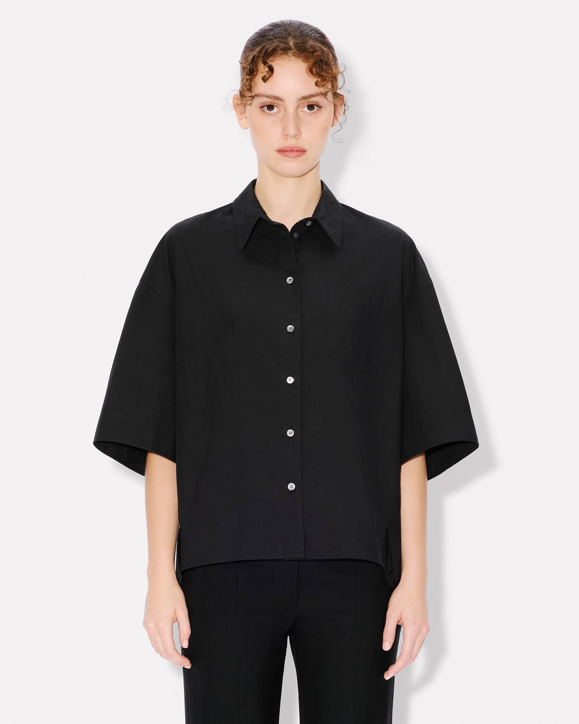 Oversized shirt in cotton - 3