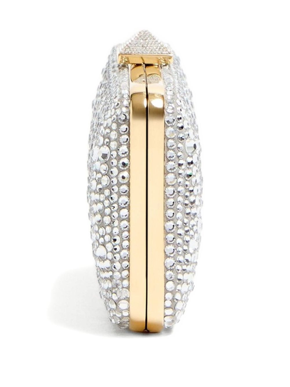 Carry Secrets rhinestone-embellished clutch bag - 4