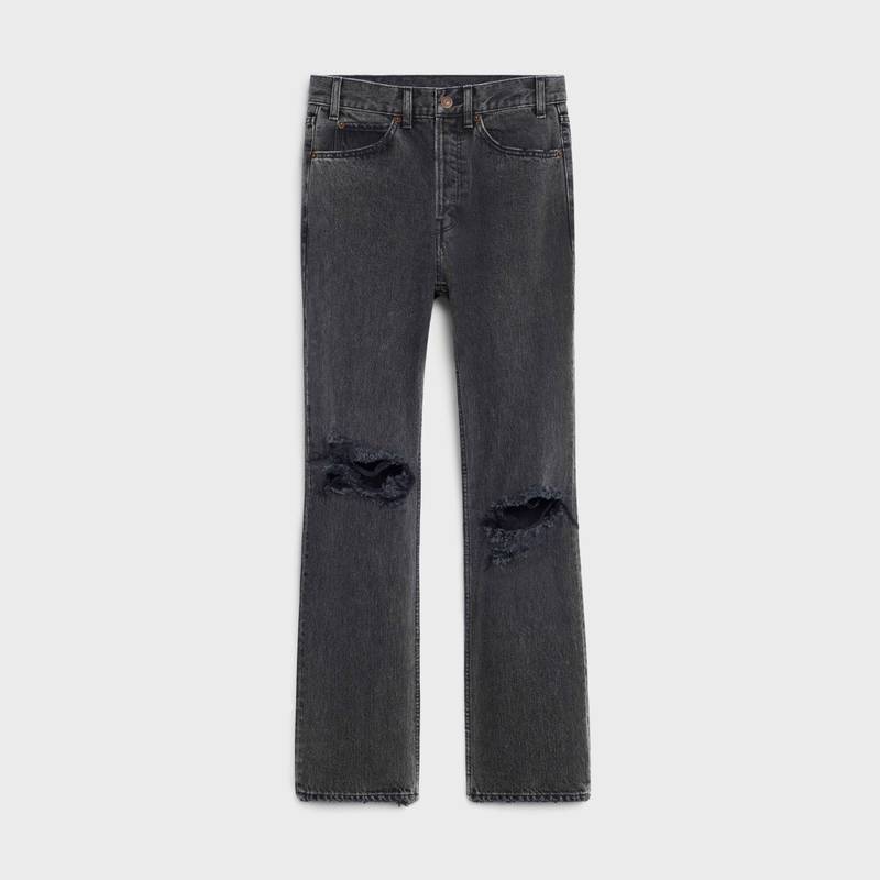 KURT JEANS IN CHARCOAL WASH DENIM 1