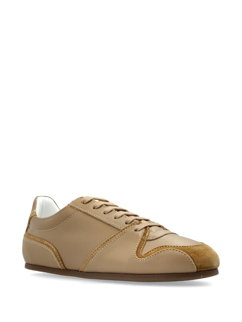 Moschino leather sneakers outlook