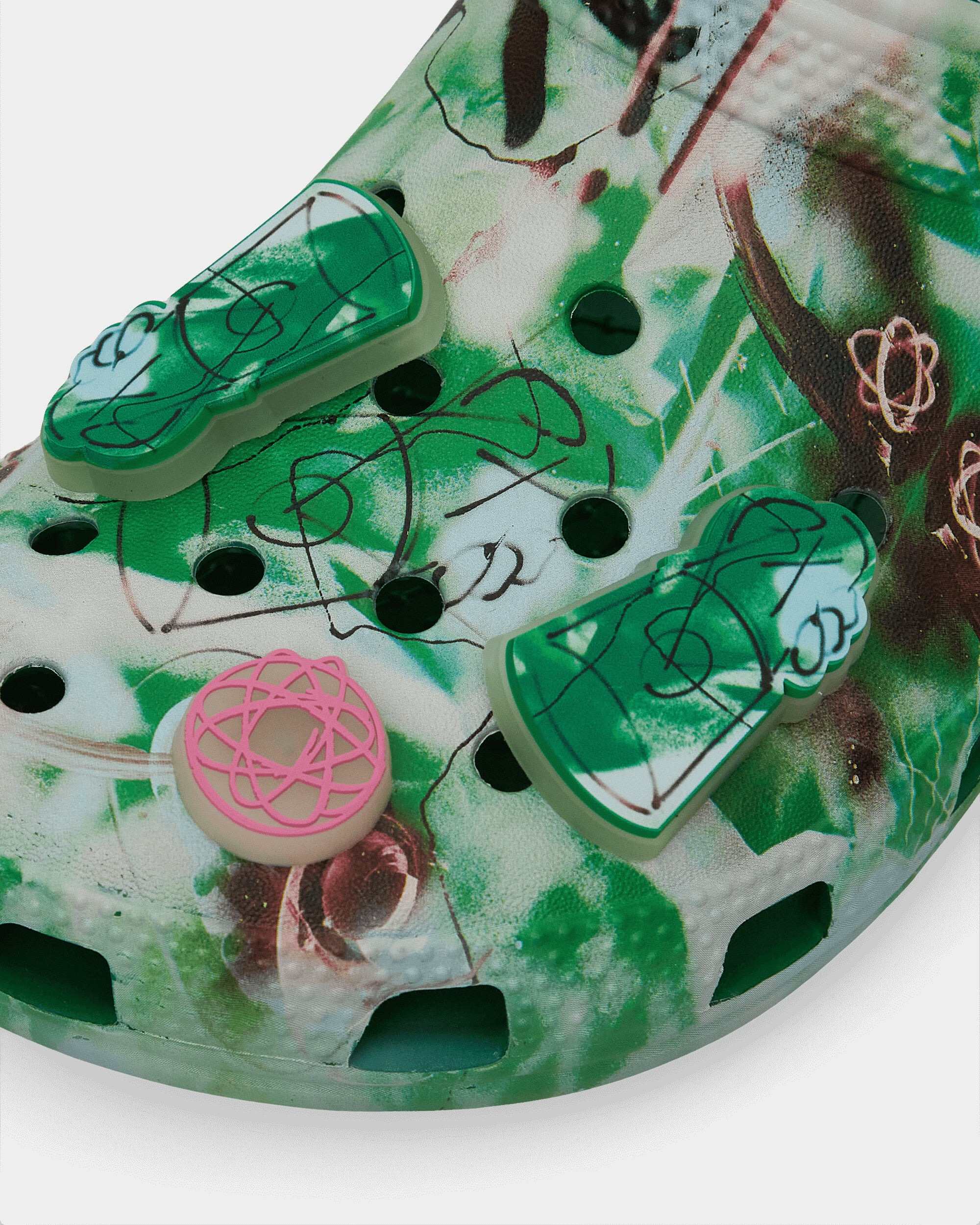 Futura Laboratories Classic Clogs Green Ivy - 6