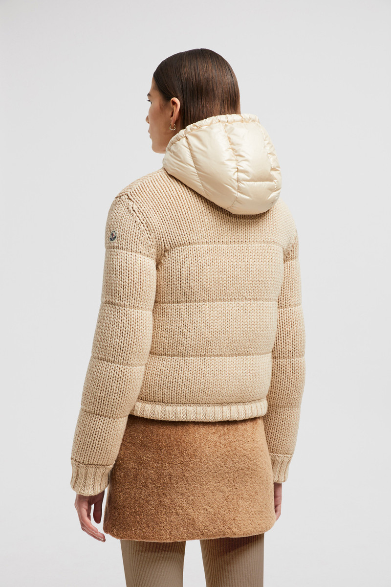 Padded Wool Zip-Up Hoodie 5