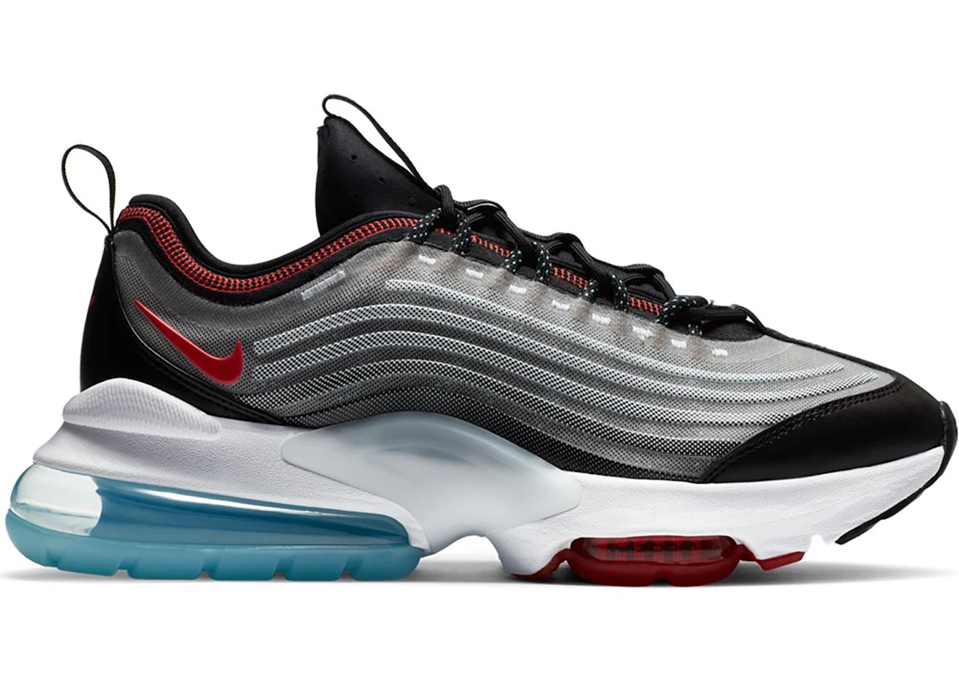 Nike Air Max ZM950 White Black Chile Red - 1