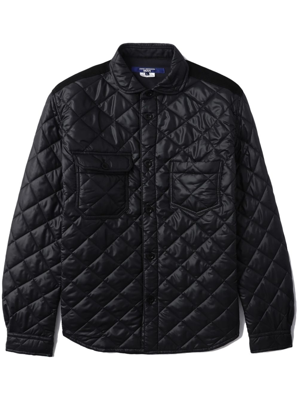 long-sleeve quilted shirt - 1