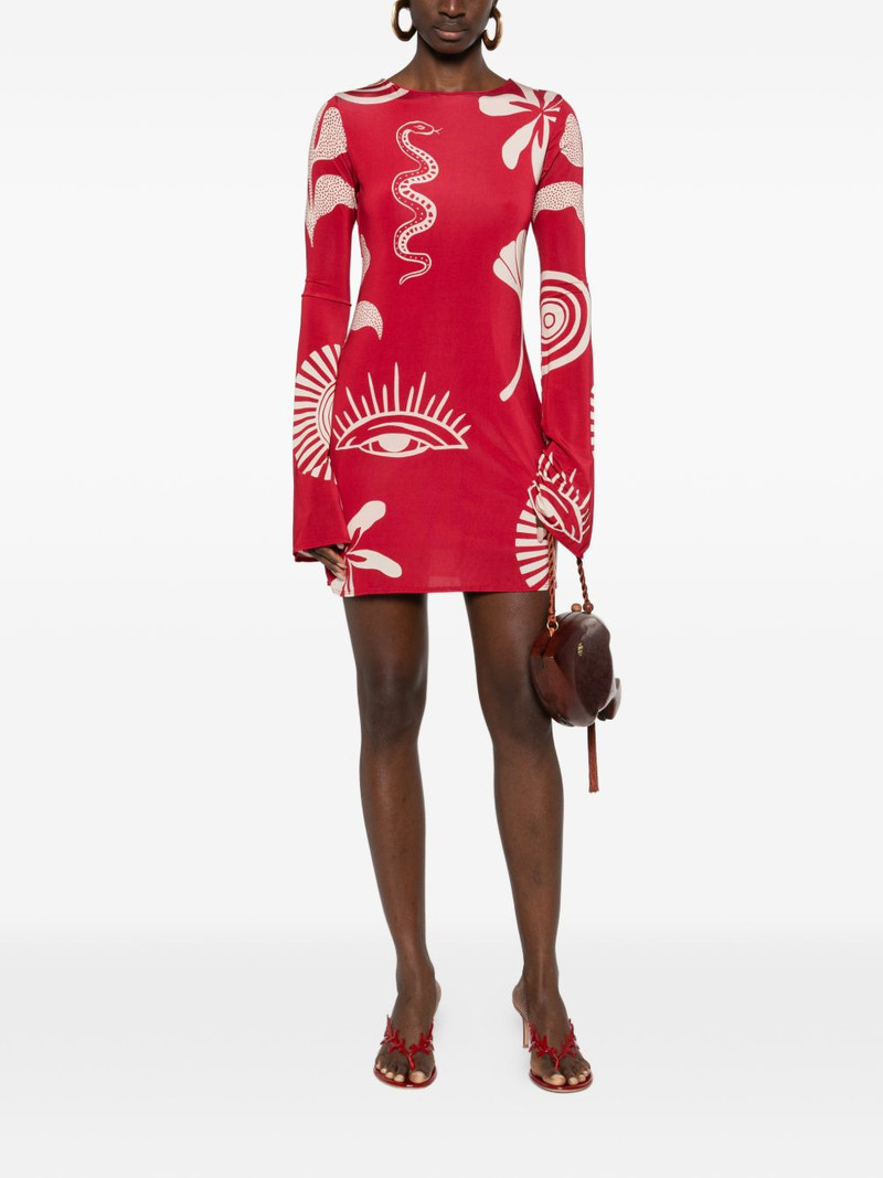 CALA de la CRUZ Misha long-sleeved mini dress outlook