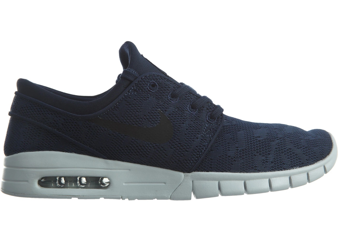 Nike SB Stefan Janoski Max Obsidian Black Pure Platinum - 1